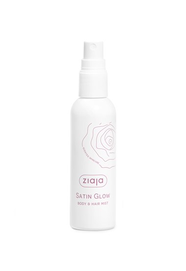 ZIAJASHOP - Ziaja - Ziaja Satin Glow Vücut ve Saç Spreyi 90 ml