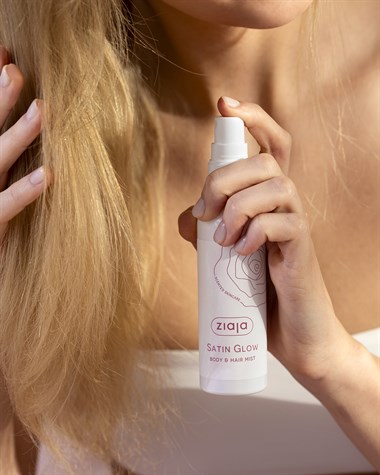 Ziaja Satin Glow Vücut ve Saç Spreyi 90 ml