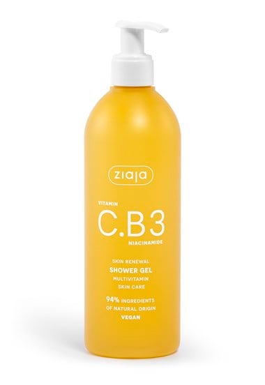 ZIAJASHOP - Ziaja - Ziaja Vitamin C.B3 Niacinamide Duş Jeli 400 ml