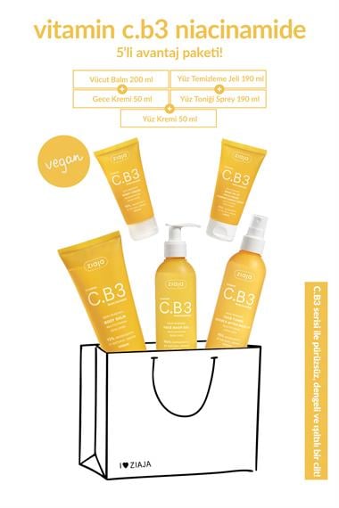 Ziaja ile Vitaminli Günler Vitamin C + B3 Niacinamide 5'li