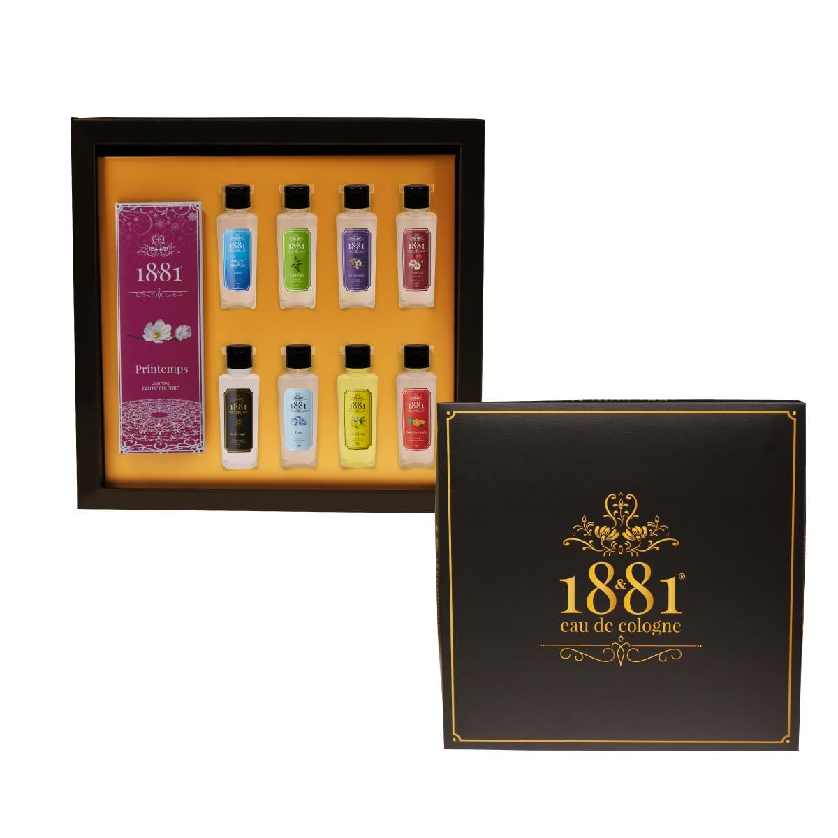 1881 Kolonya Hediye Seti 250 ml Cam Printems & Jasmine