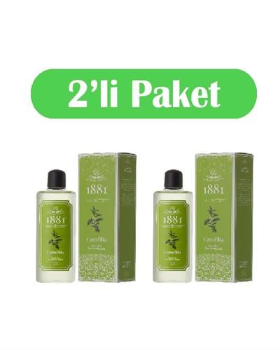 1881 - 1881 Kolonya 250ml Cam Camellia & Green Tea 2'li Paket