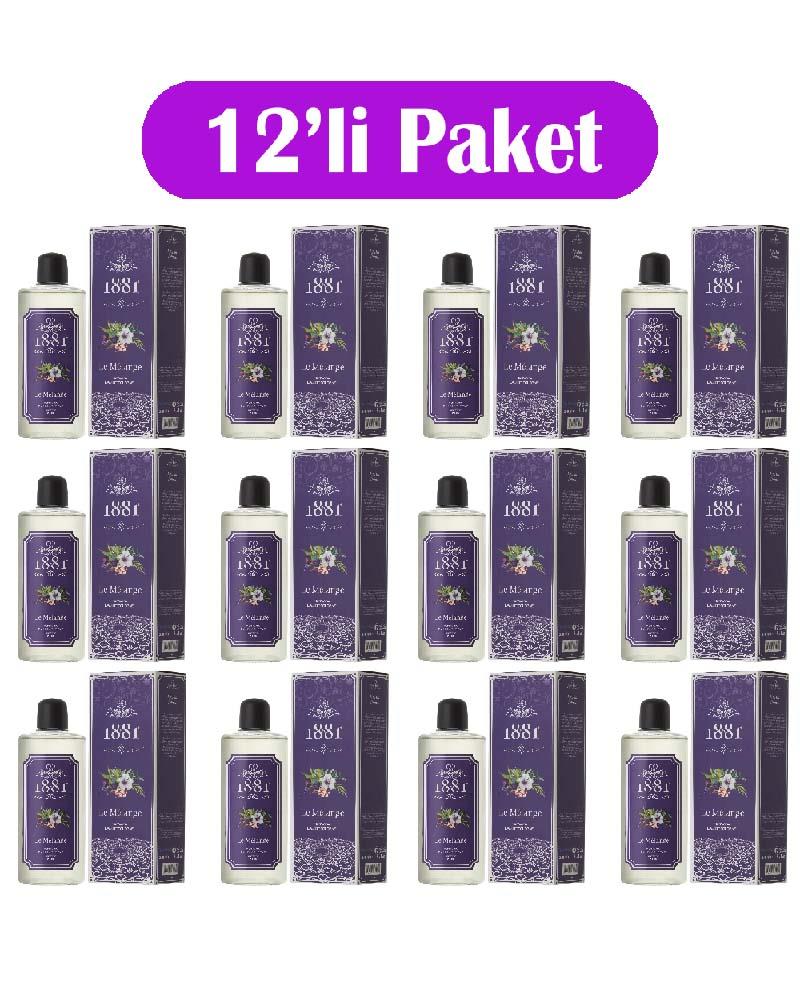 1881 - 1881 Kolonya 250ml Cam Le Melange & Harmonie 12'li Paket