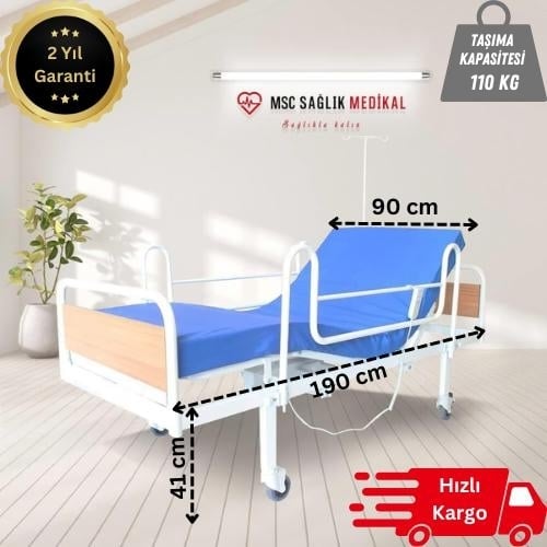 2 Motorlu Hasta Karyolası