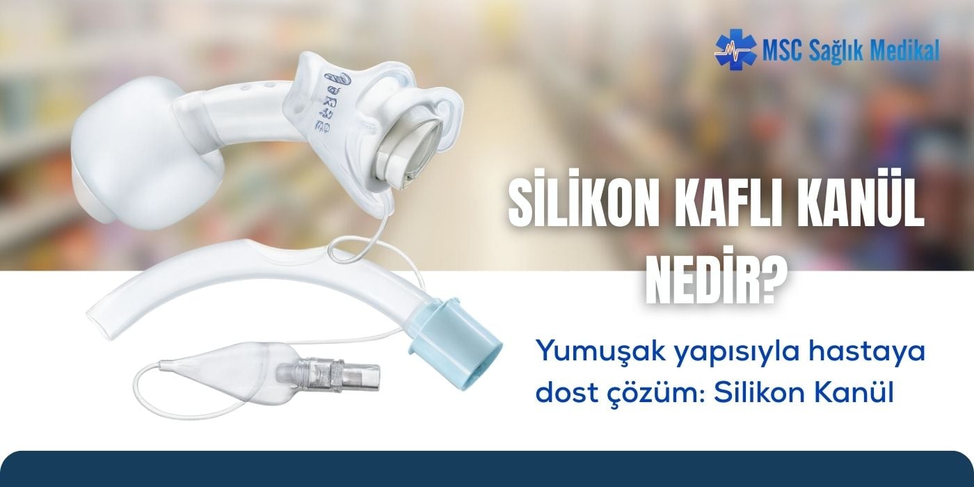 silikon kafsız trakeostomi kanülü  balonsuz silikon kanül  konuşma özellikli silikon kanül