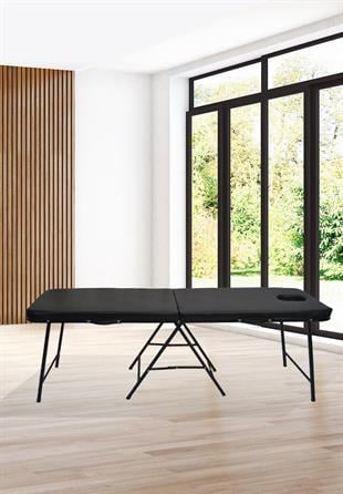 Relax Soft Çanta Tipi Masaj Masası (Siyah)