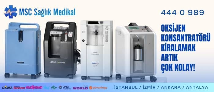 kiralık konsantiratörler oksijen cihazları