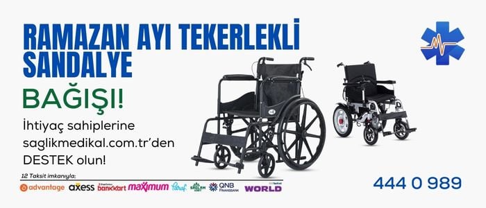 Ramazan ayına özel tekerlekli sandalye bağış kampanyası