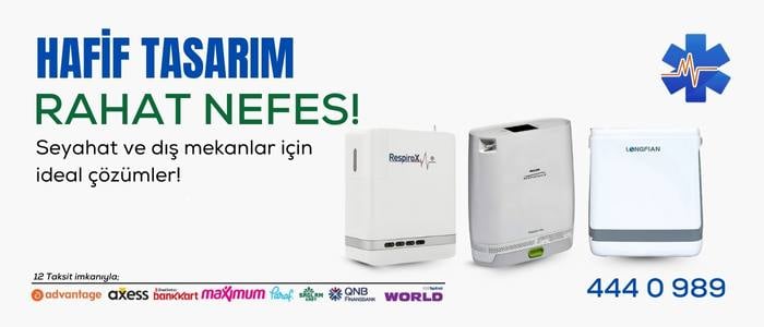 Taşınabilir Oksijen Konsantratörleri