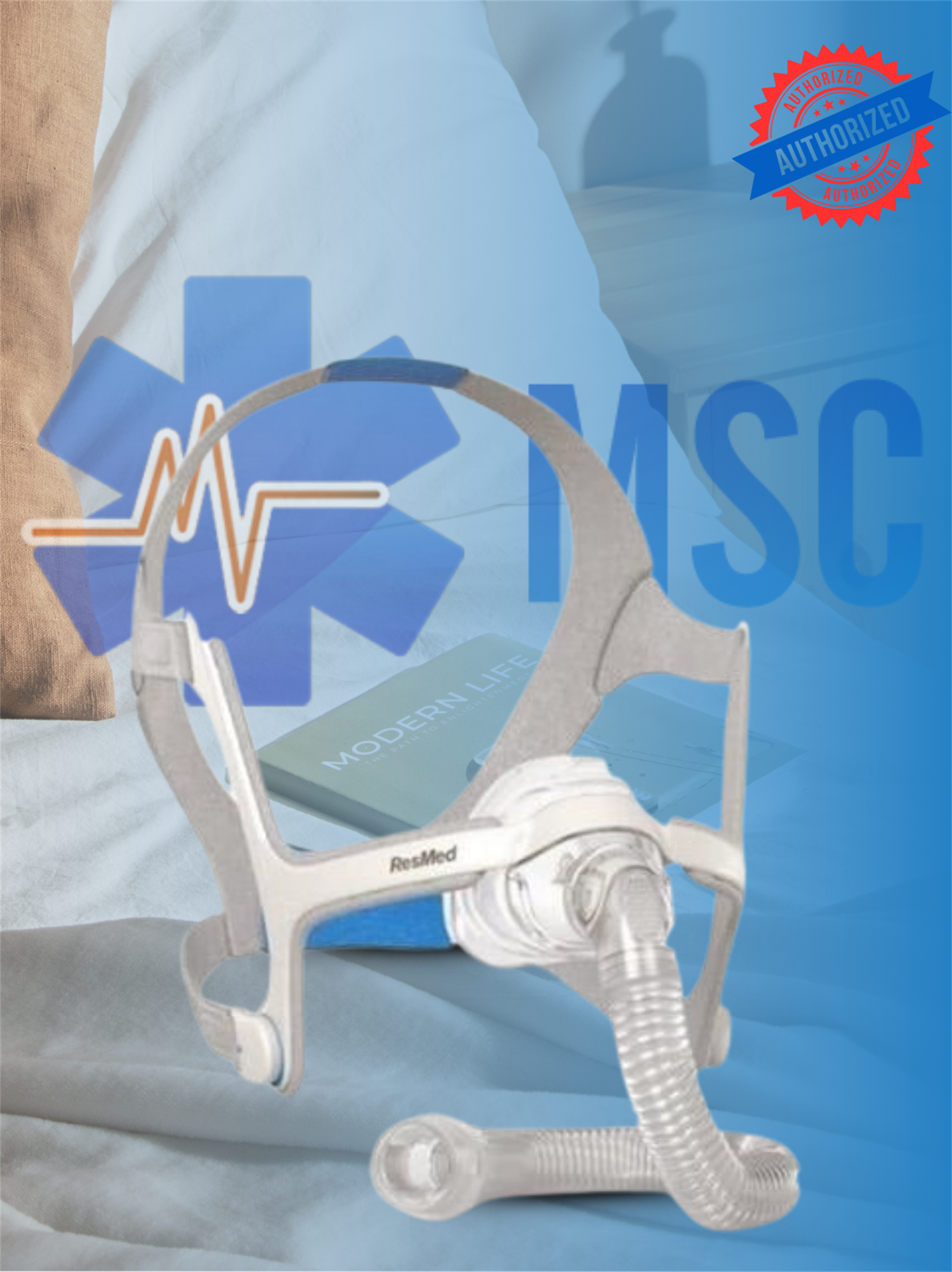 ResMed AirFit N20 CPAP Burun Maskesi - Mıknatıslı Başlıklı