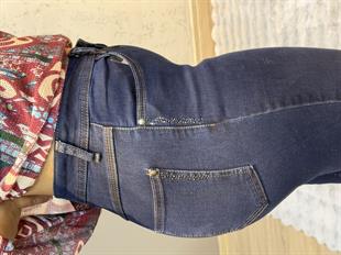 Cepleri Taş Detaylı Kot Pantolon