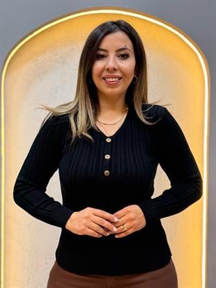 Düğme Detaylı Uzun Kollu Triko Bluz Siyah