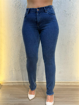 Paça Püsküllü Kot Pantolon