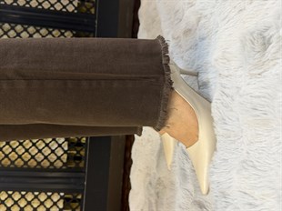 Paça Püsküllü Pantolon Acı Kahve