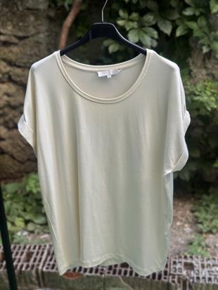 Yuvarlak Yaka Kısa Kollu Basic Tshirt