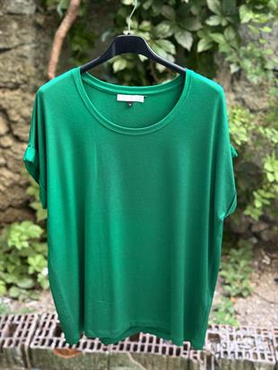 Yuvarlak Yaka Kısa Kollu Basic Tshirt
