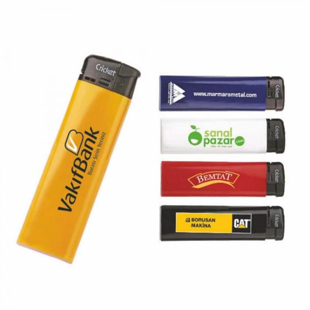 Cricket Marka Manyetolu Promosyon Çakmak