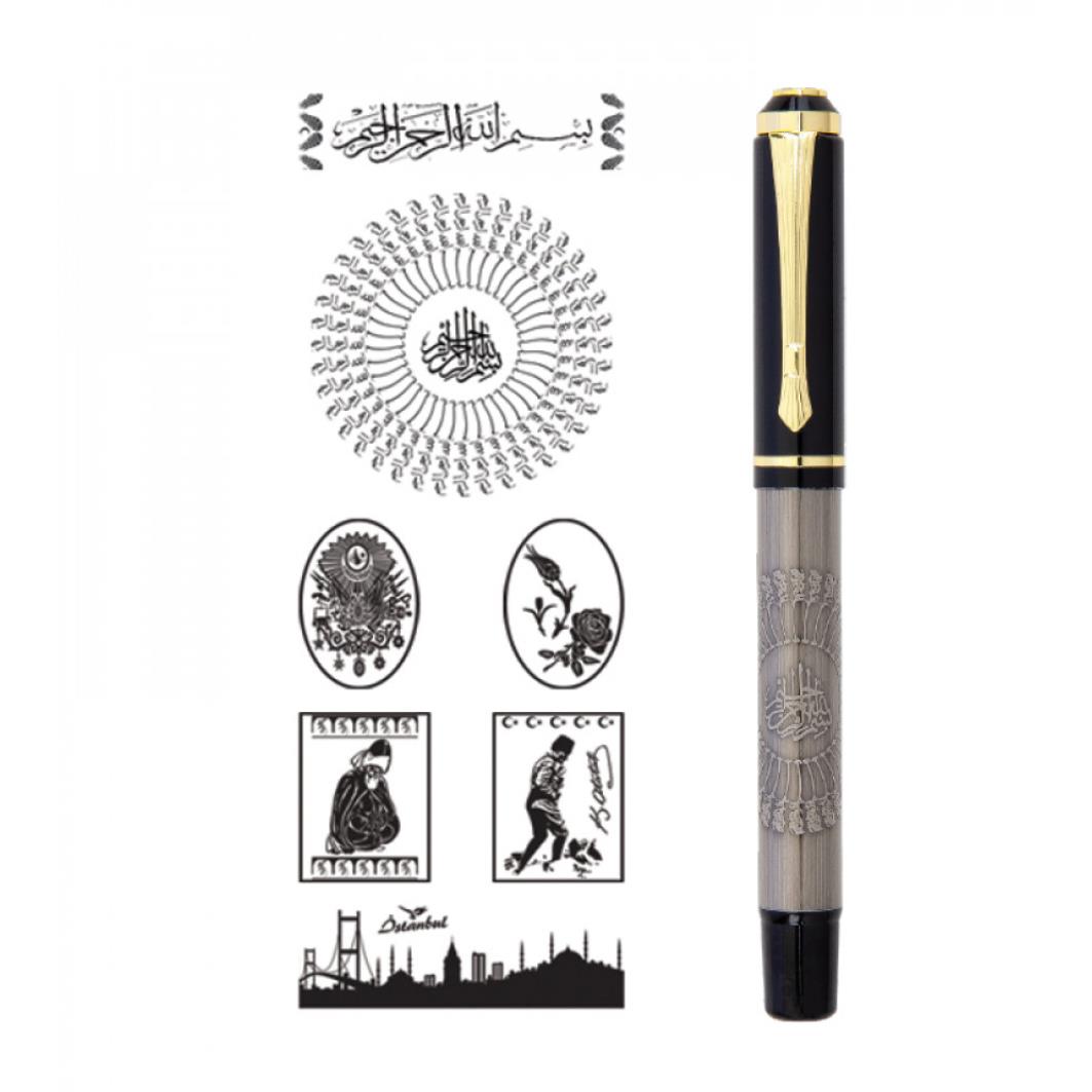 KABARTMA Figürlü Metal Roller