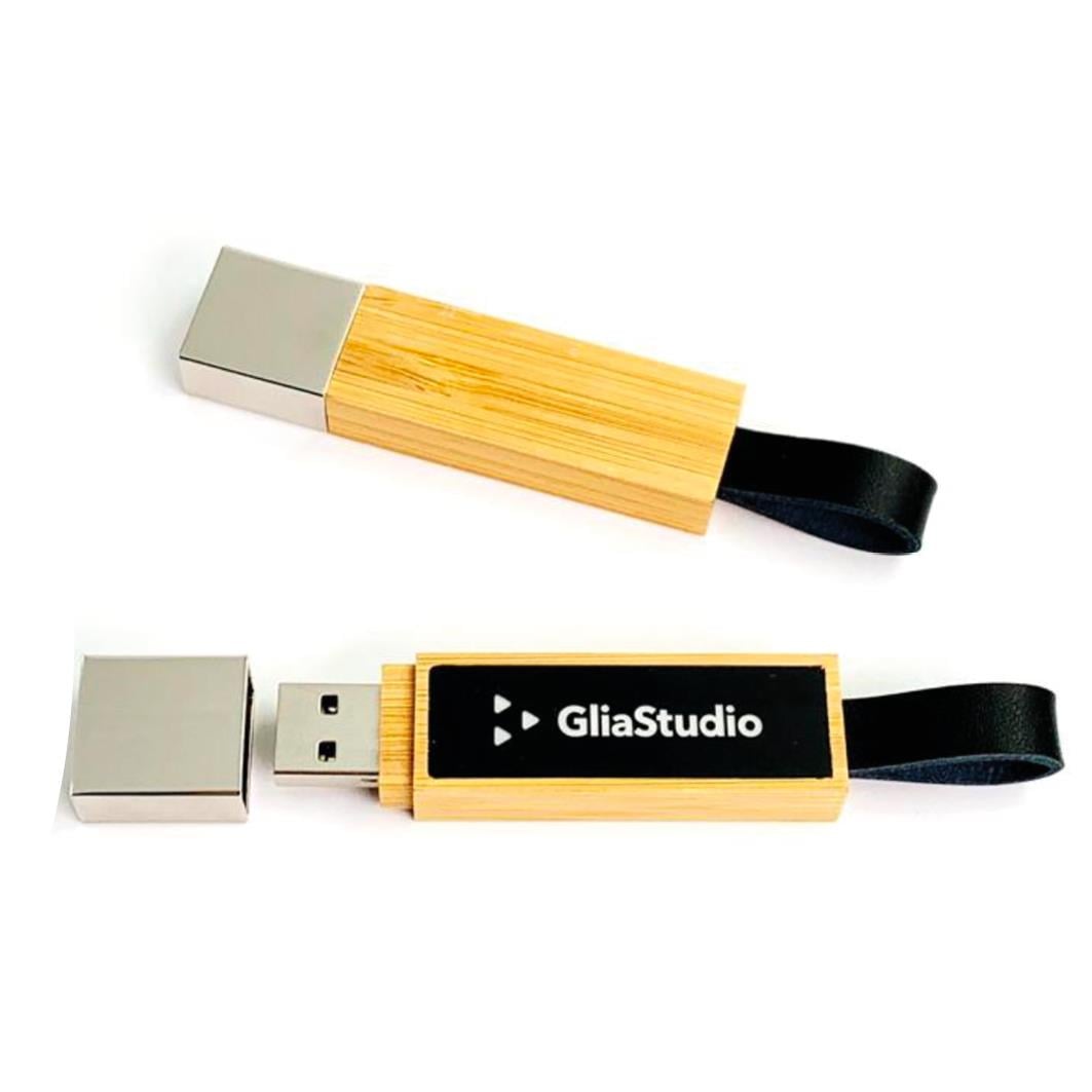 Kıbrıs Bambu Gövde USB Bellek