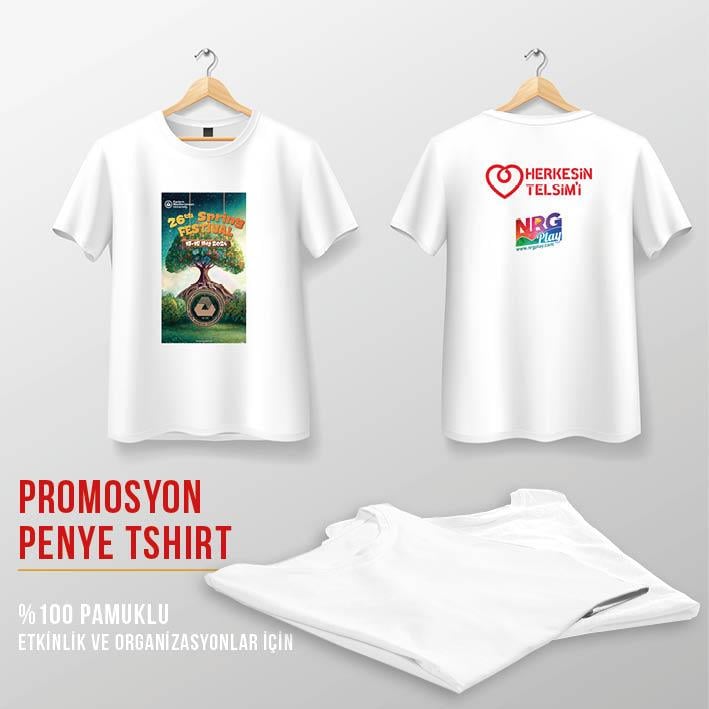Kıbrıs Promosyon Penye Tshirt