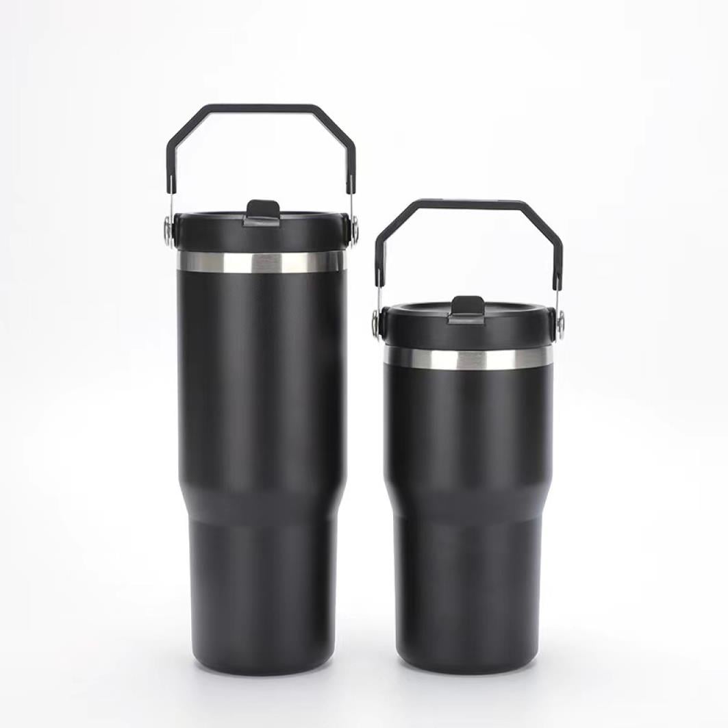 Kulplu - Emzikli Çelik Termos