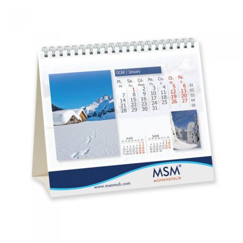 Masaüstü Piramit Takvim