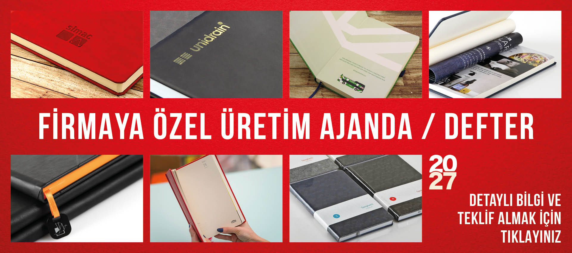 Özel üretim ajanda