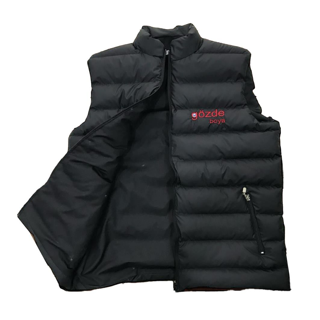 Kıbrıs Baskılı Jel Dolum Yelek