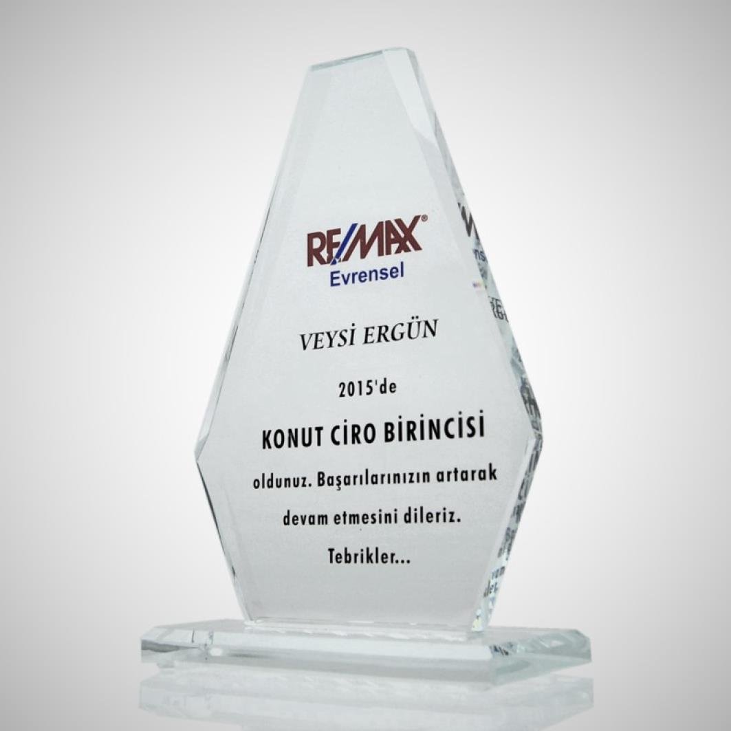 Kıbrıs Kristal Plaket