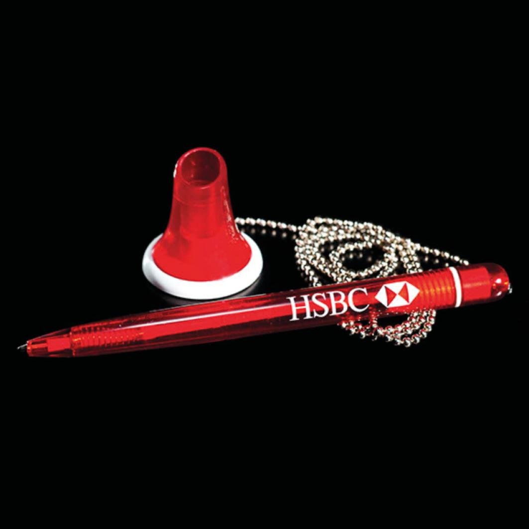 Masaüstü Banko Kalemi Metal Zincirli