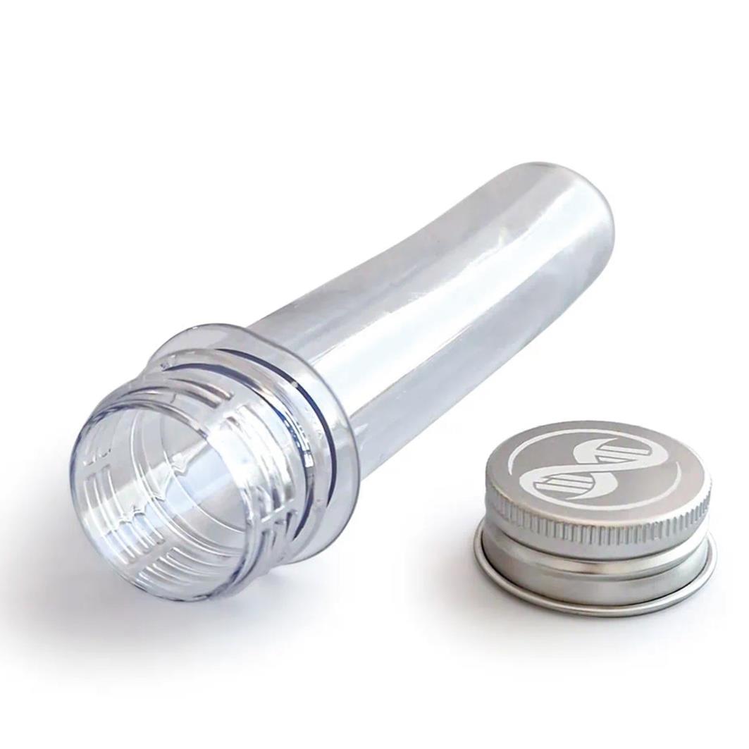 Metal Kapaklı Plastik Deney Tüpü