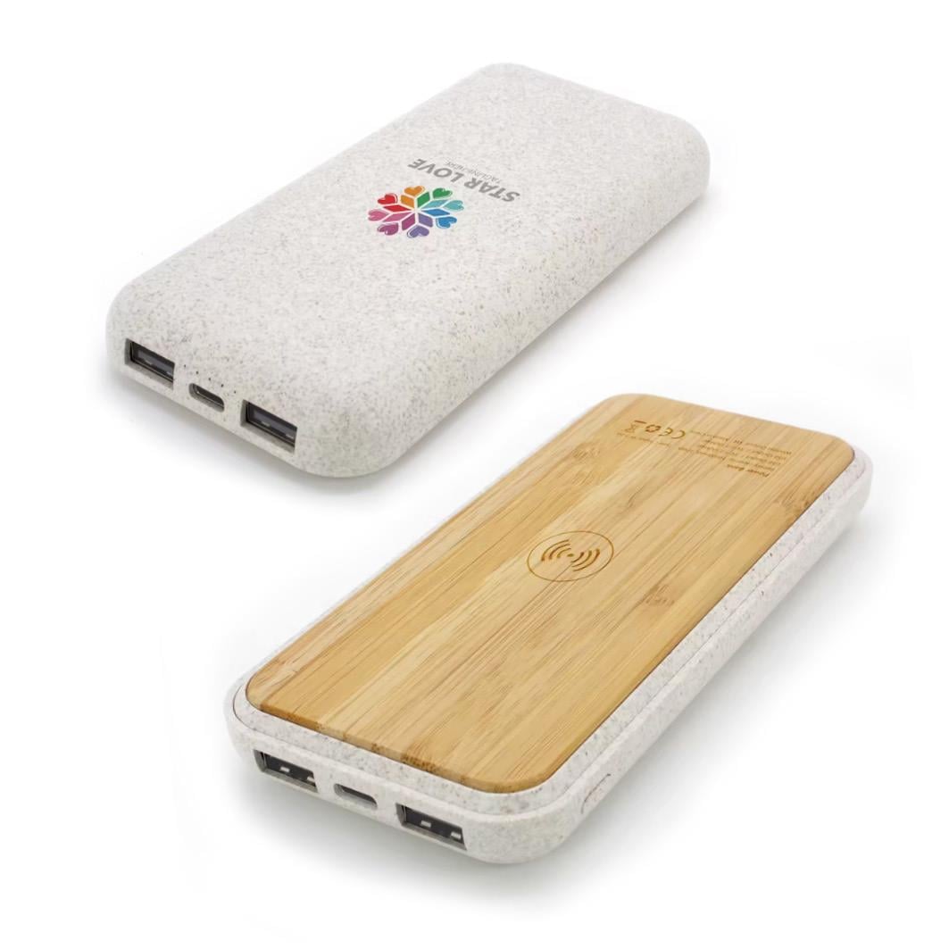 Powerbank Bambu Wireless Mobil Şarj Cihazı