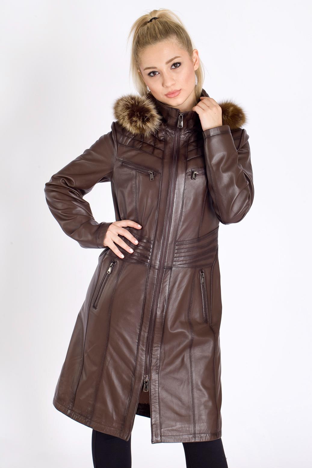 Bayan Gerçek Deri Kaban