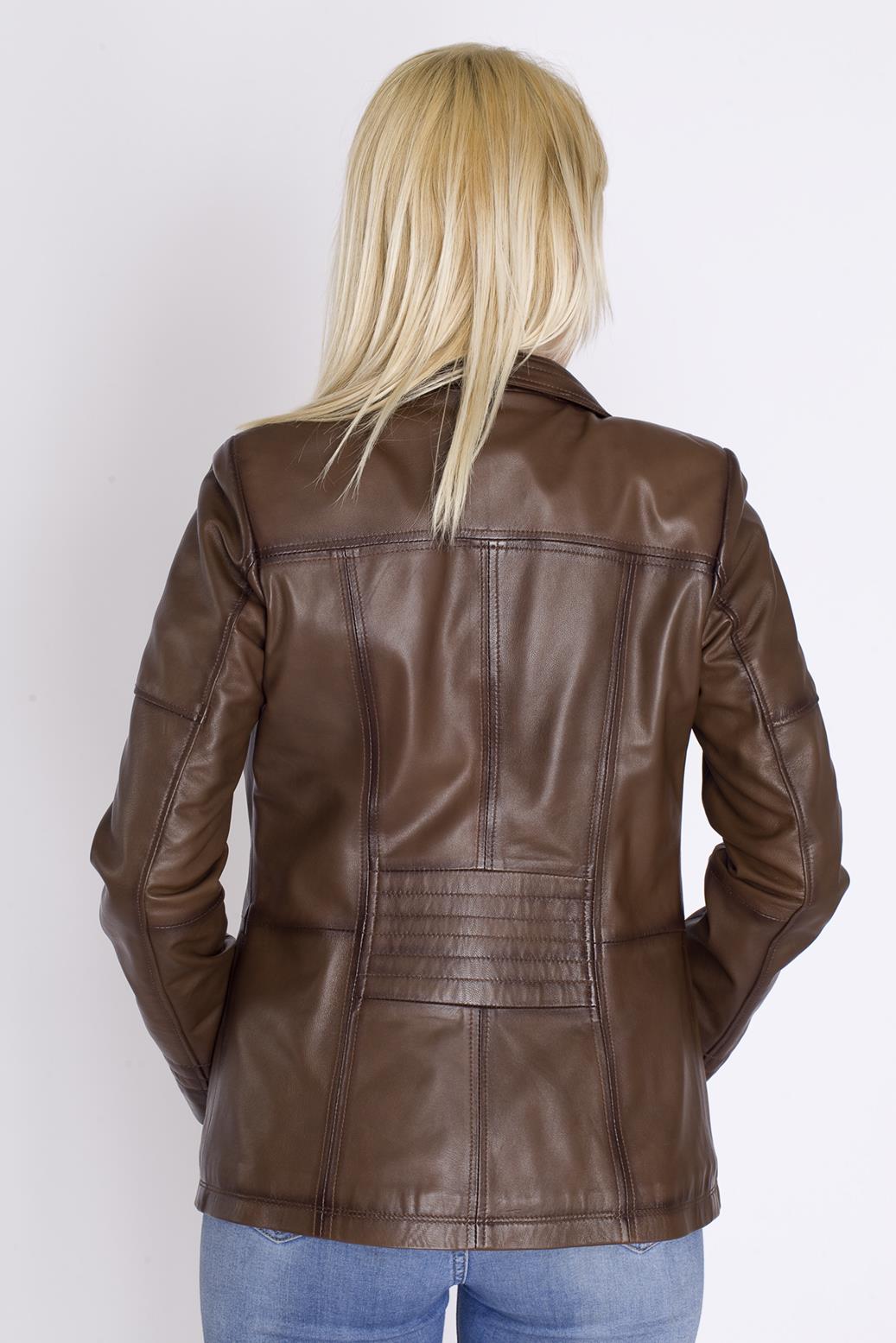 Bayan Orijinal Deri Ceket