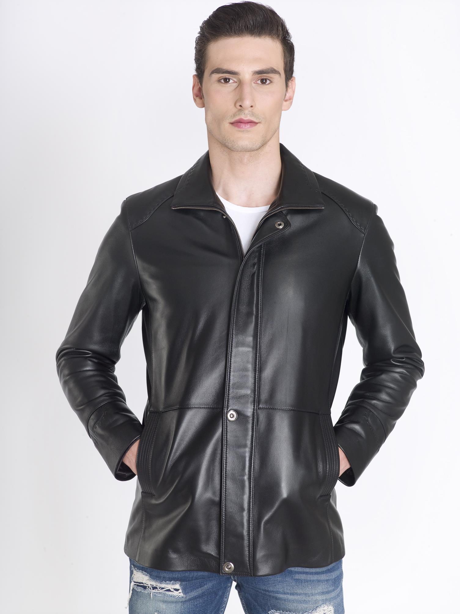 Erkek Hakiki Deri Kaban