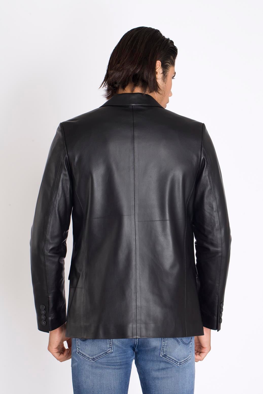 Klasik Gerçek Deri Ceket