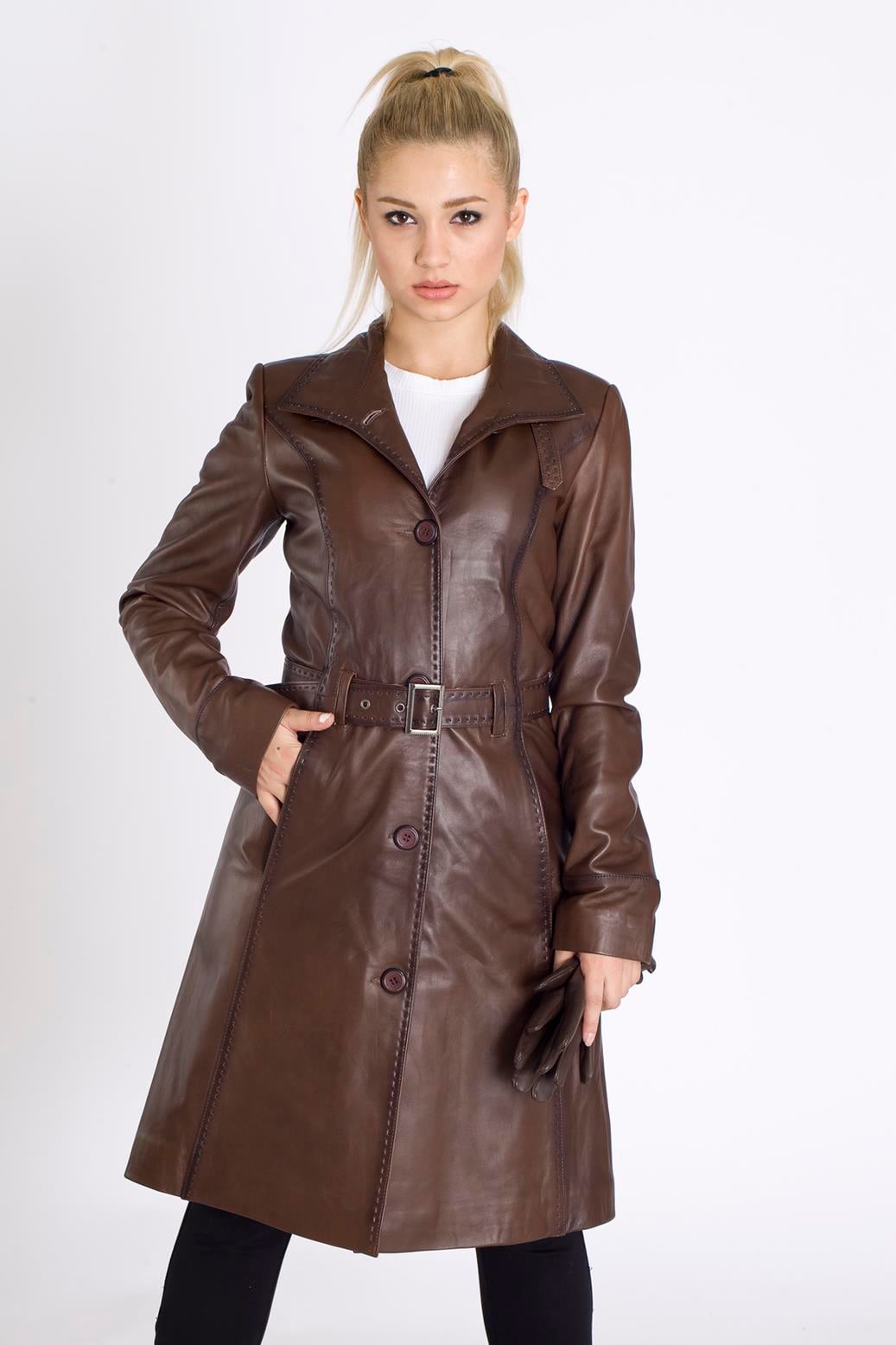 Mevsimlik Hakiki Deri Kap