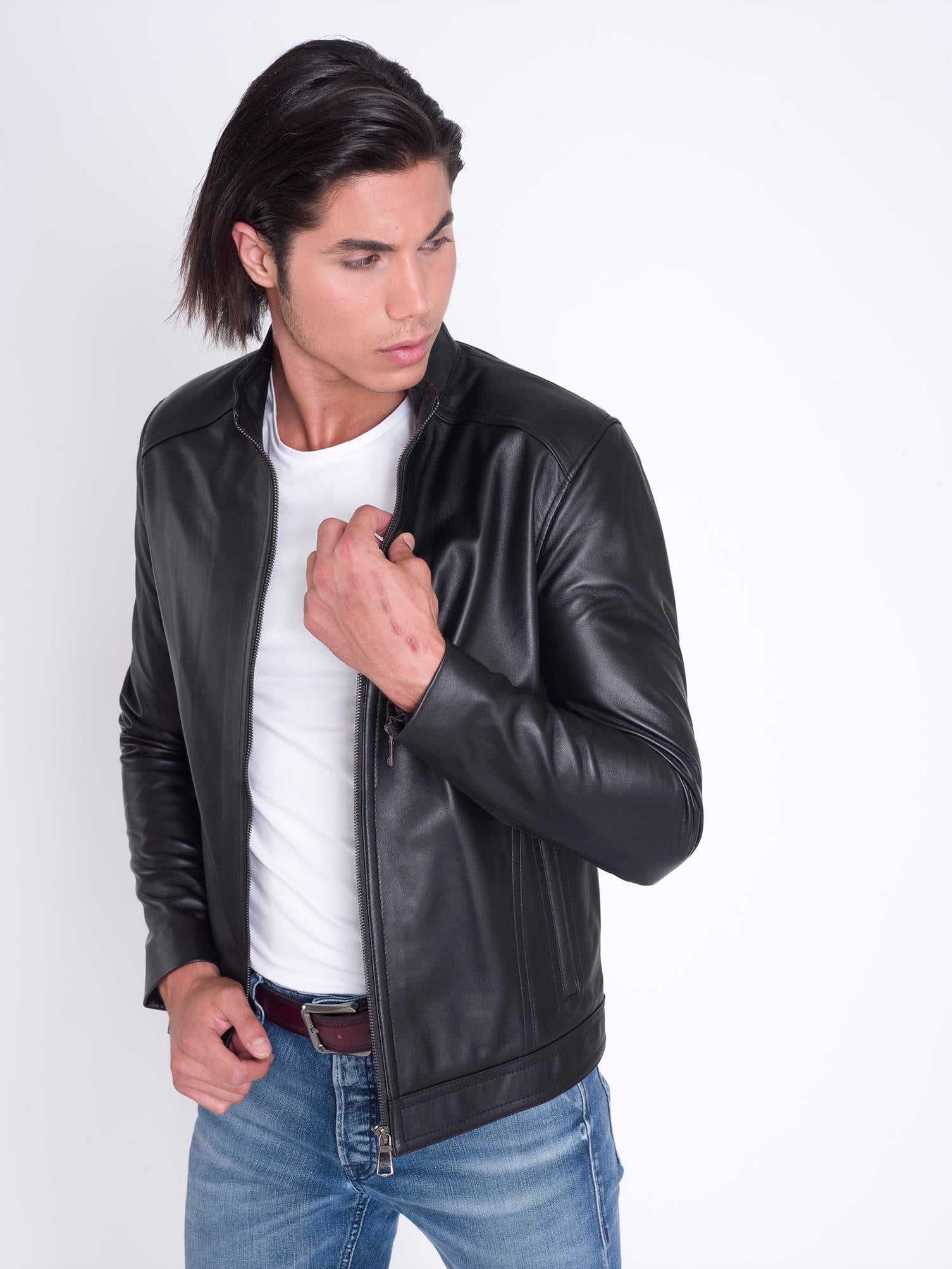 Sade Slim Fit Spor Deri Mont