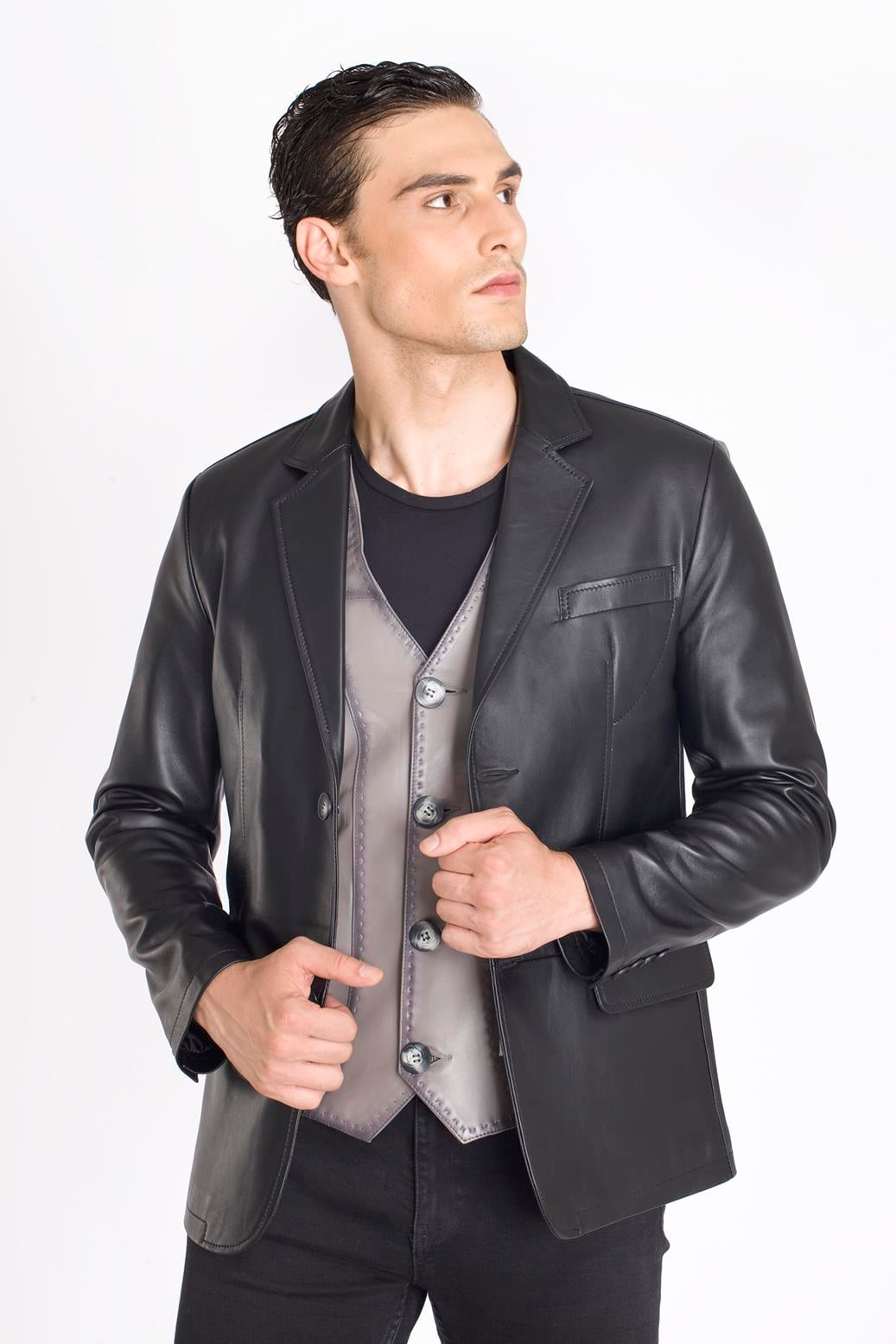 Şahin Deri Erkek Deri Ceket