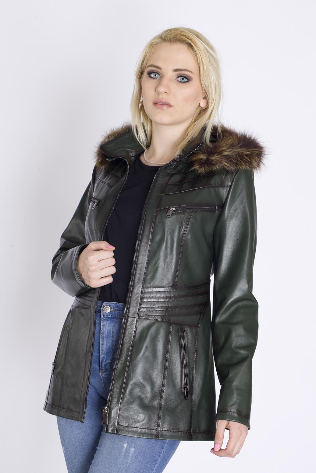 Spor Bayan Hakiki Deri Mont