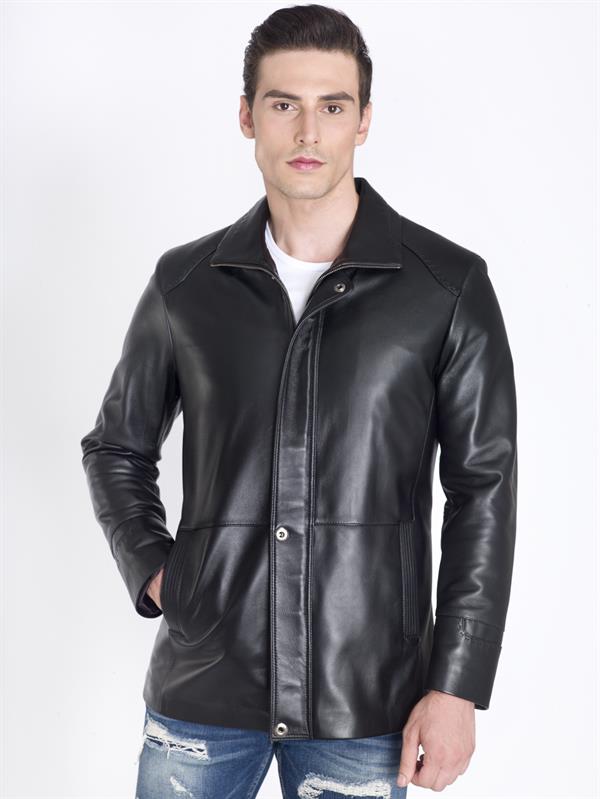 Erkek Hakiki Deri Kaban