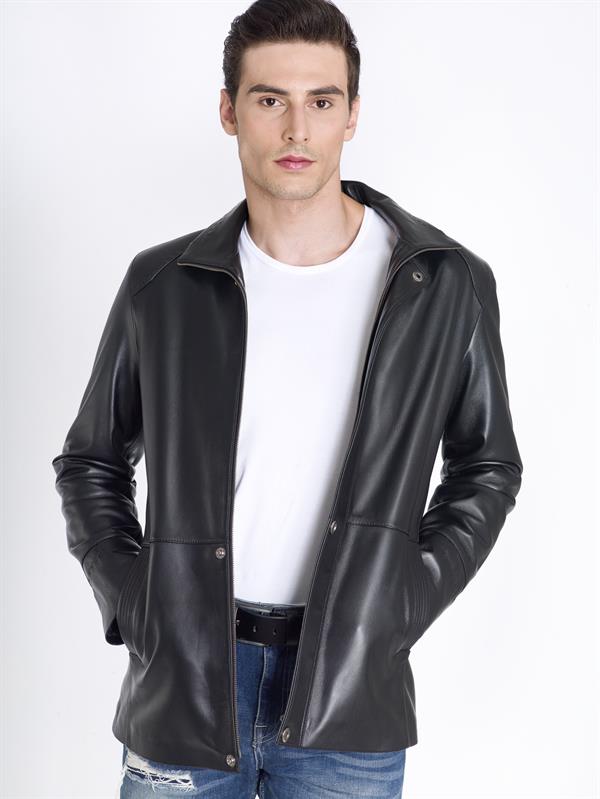 Erkek Hakiki Deri Kaban