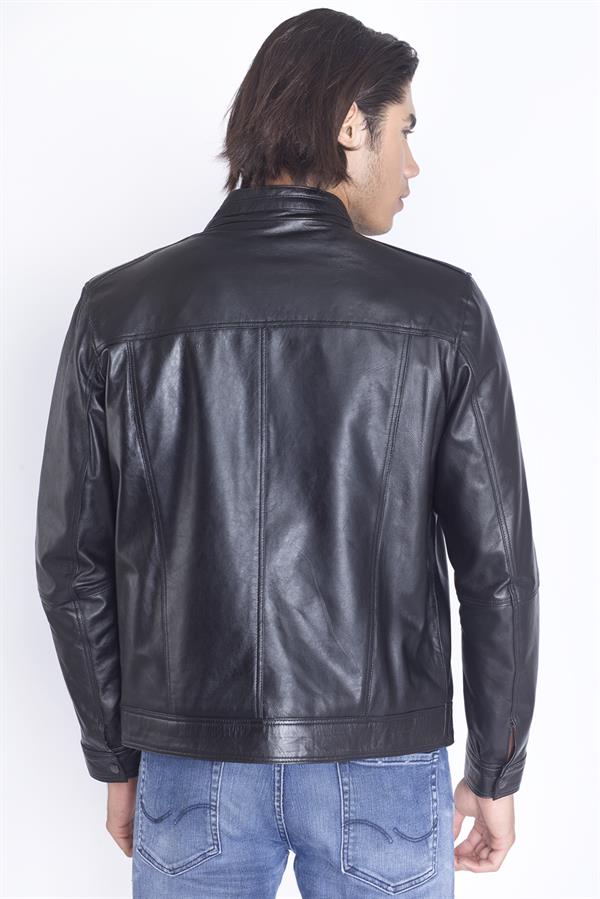 Hakim Yaka Hakiki Deri mont