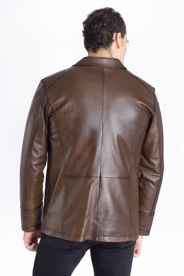 Kahve  Hakiki Deri Kaban