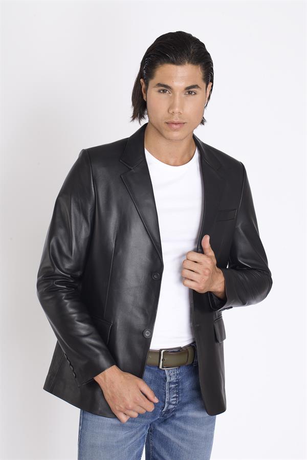 Klasik Gerçek Deri Ceket