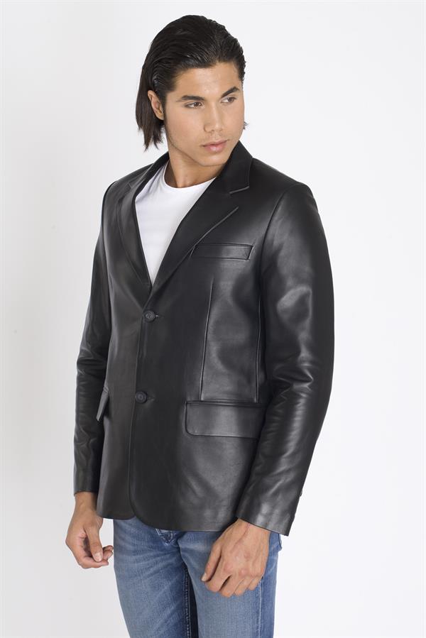 Klasik Gerçek Deri Ceket