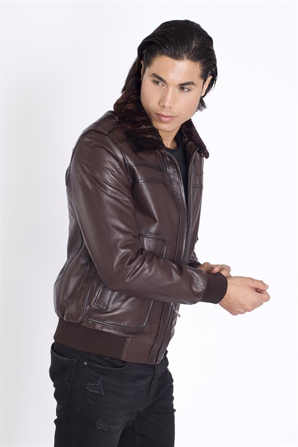 Şahin Deri Orjinal Pilot Deri Mont