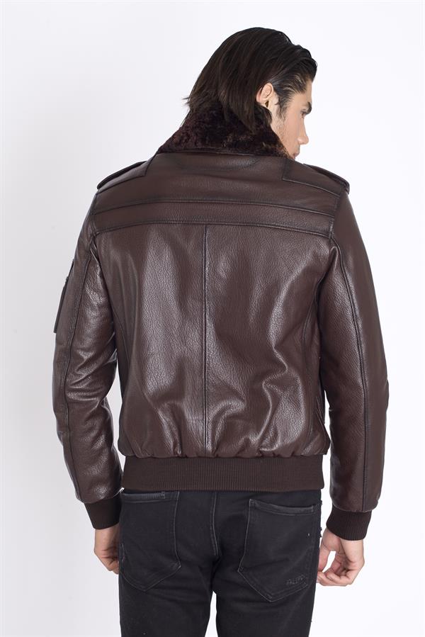 Şahin Deri Orjinal Pilot Deri Mont