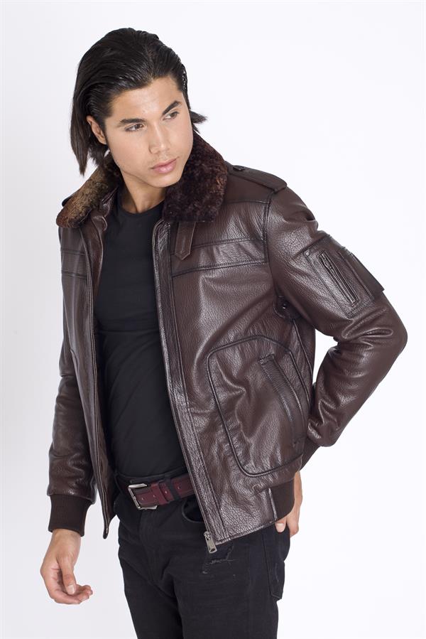 Şahin Deri Orjinal Pilot Deri Mont