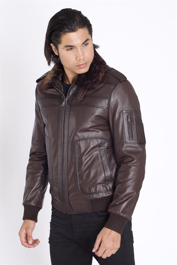 Şahin Deri Orjinal Pilot Deri Mont